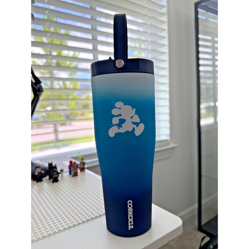 DISNEY RUN/CORKCICLE 2026/BLUE TUMBLER/30oz-890ml/NWT/MSDRT091326